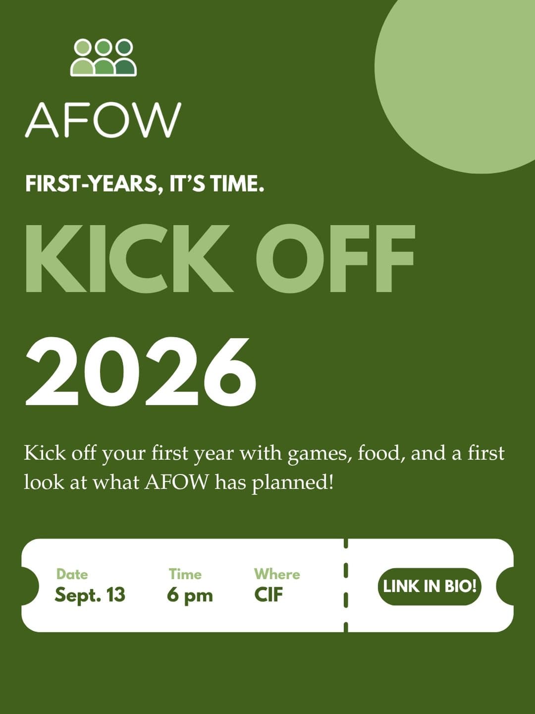 AFOW Kick Off 2026