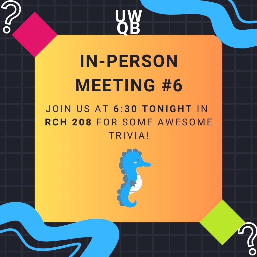 In-Person Meeting #6