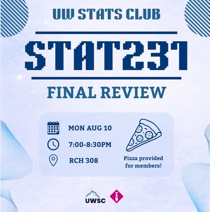 STAT 231 Final Review Session