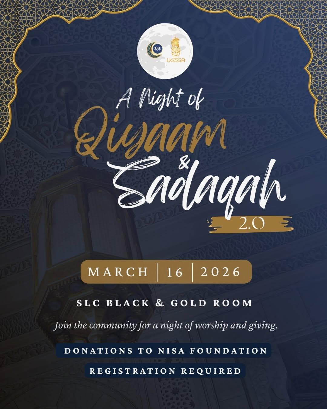 A Night Of Qiyaam & Sadaqah