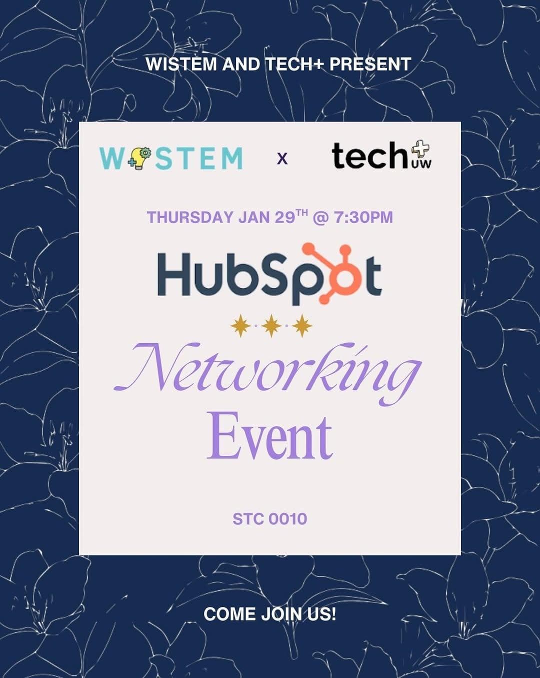 WiSTEM X HubSpot Networking Night