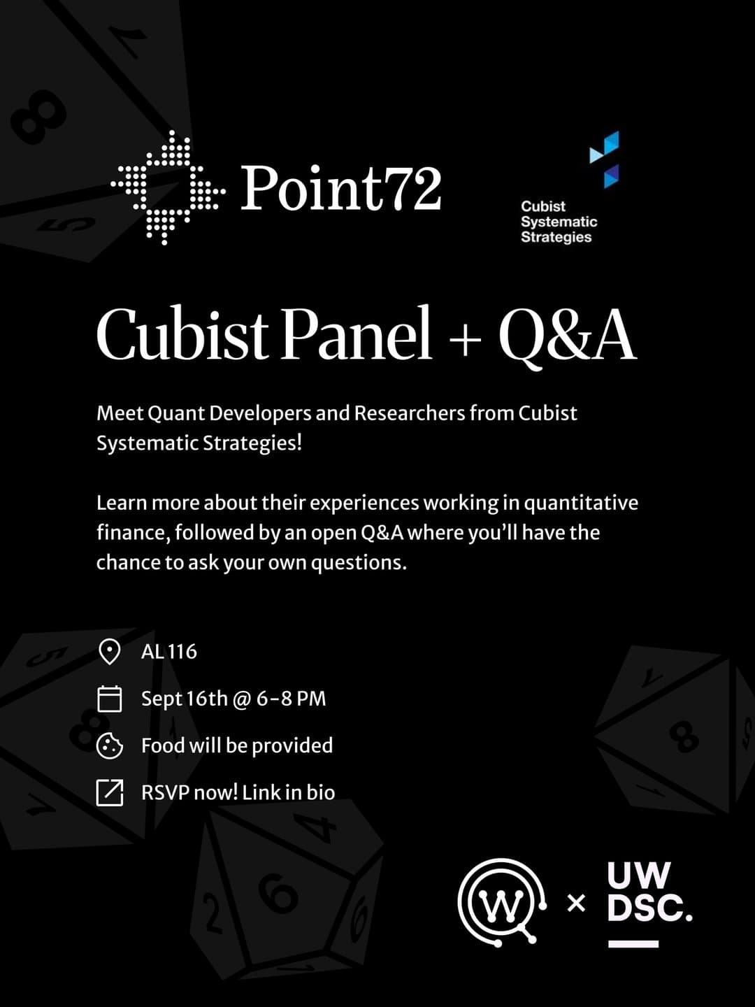 Point72 Cubist Panel + Q&A