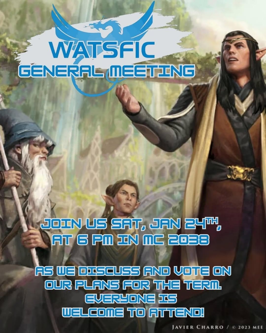 WatSFiC General Meeting