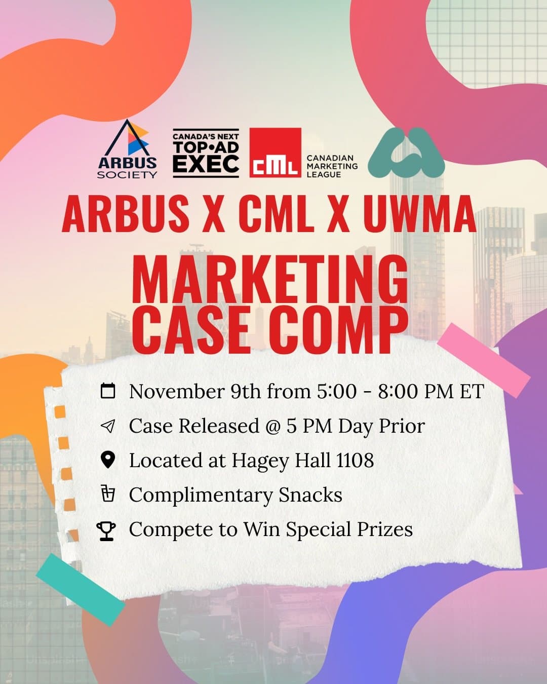 ARBUS x UWMA x CML Marketing Case Competition