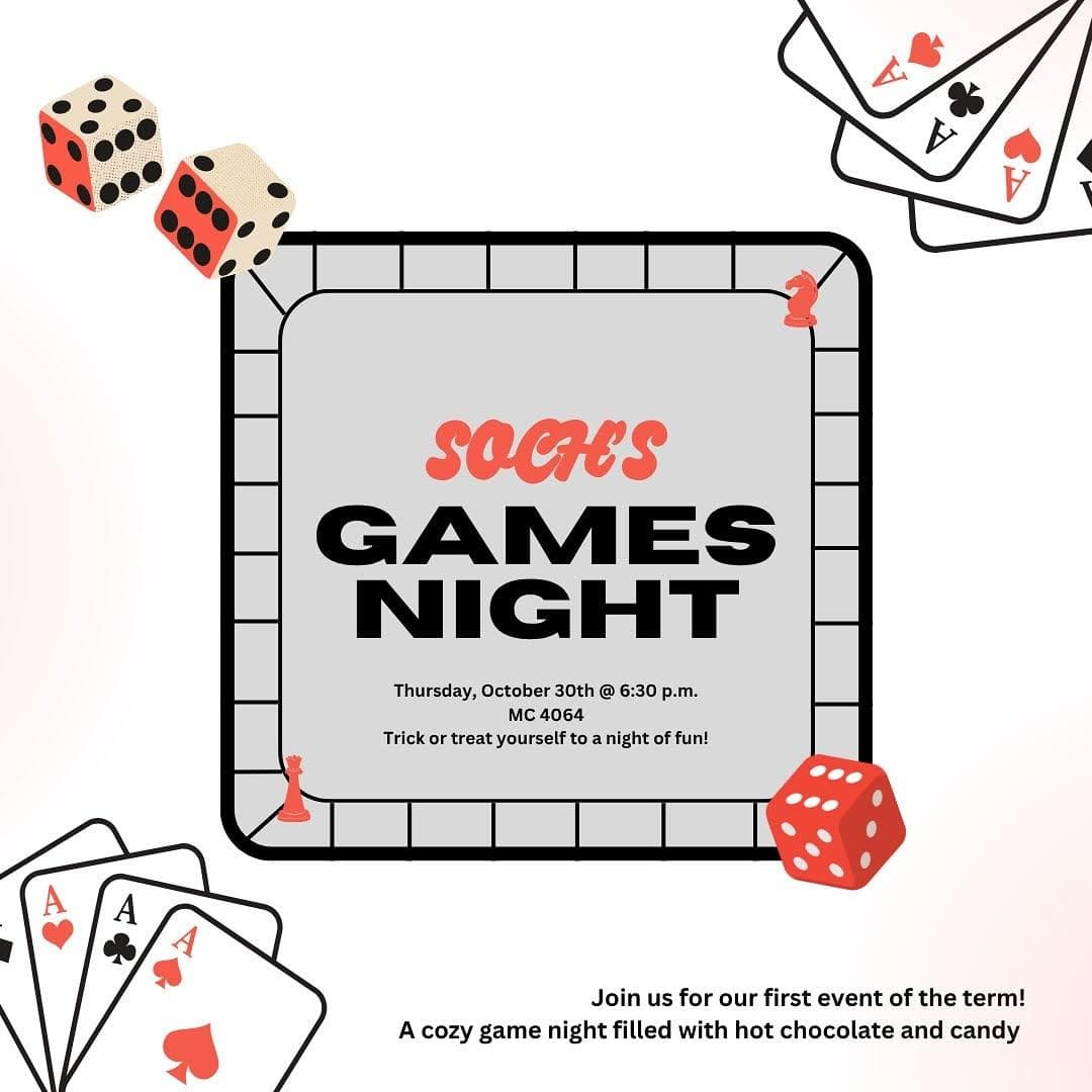SOCH's Games Night