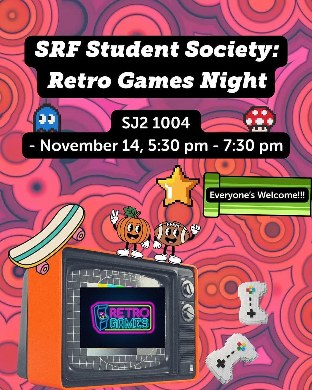 Retro Game Night