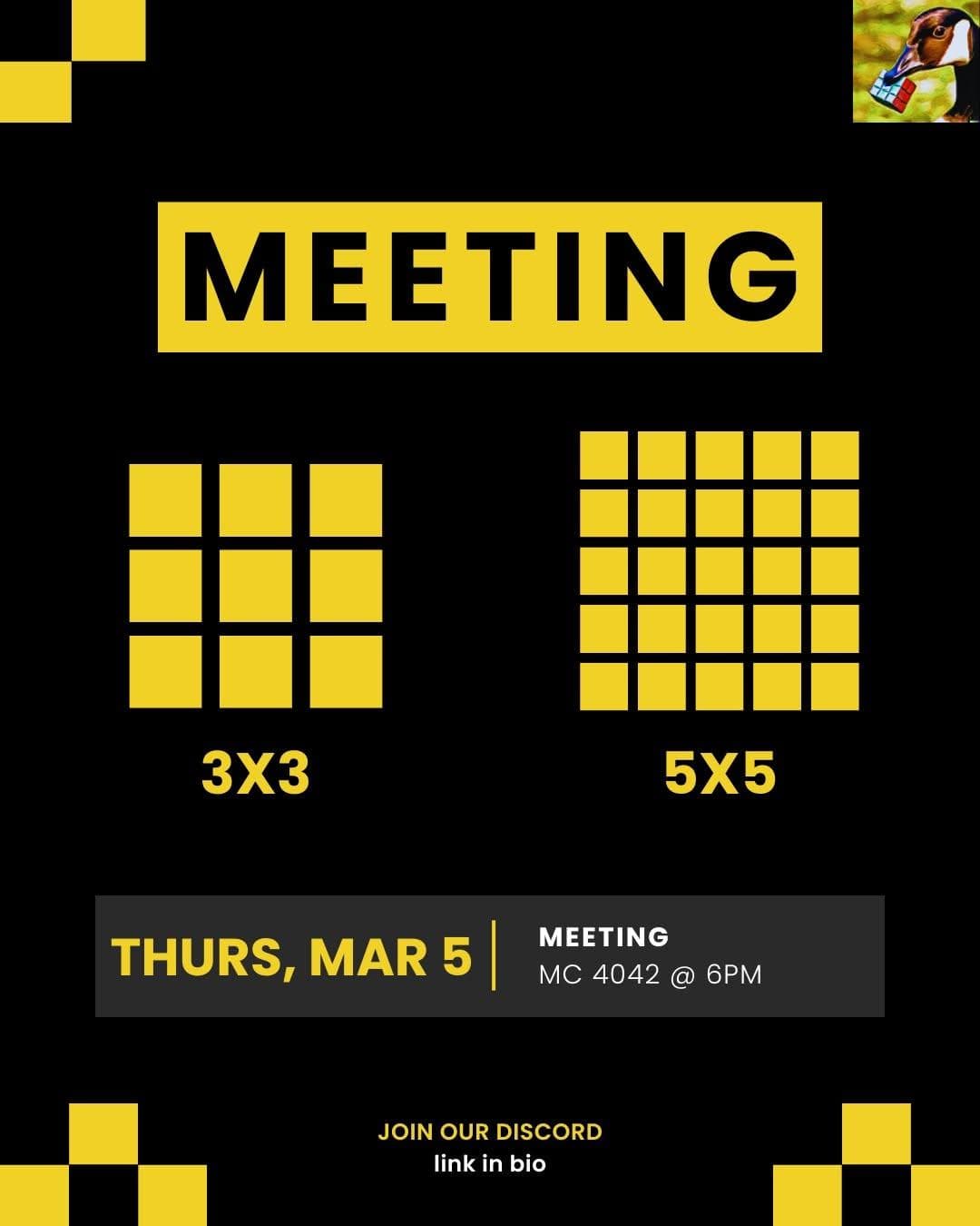 Cubing Club Meeting