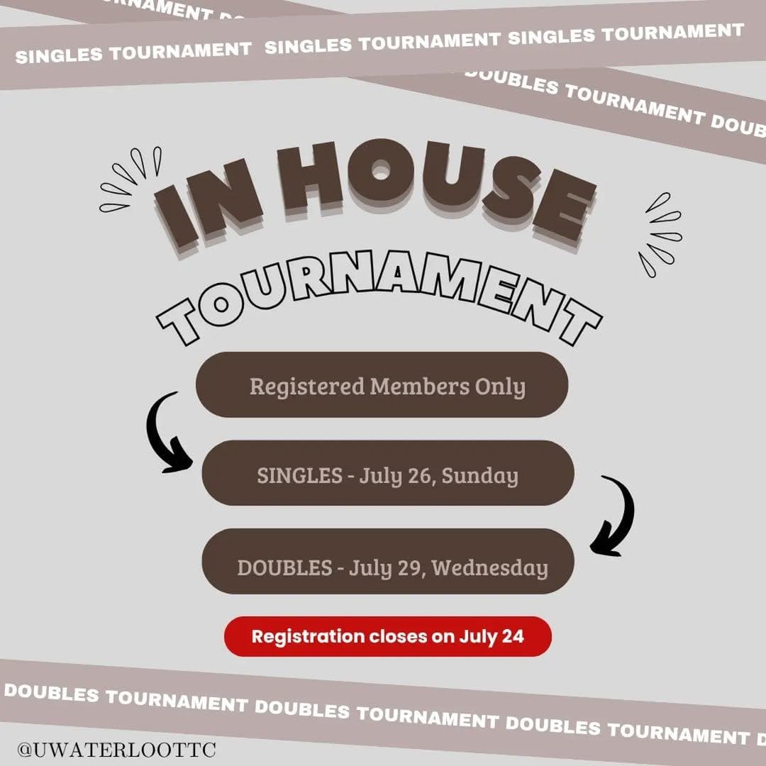 In House Tournament