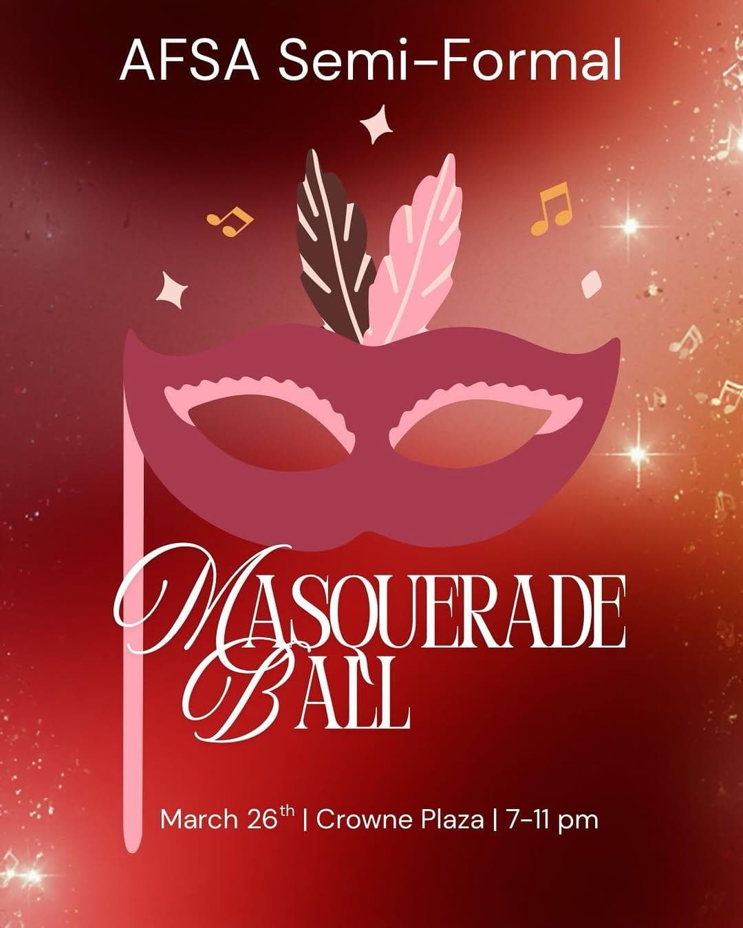 AFSA Semi-Formal: Masquerade Ball