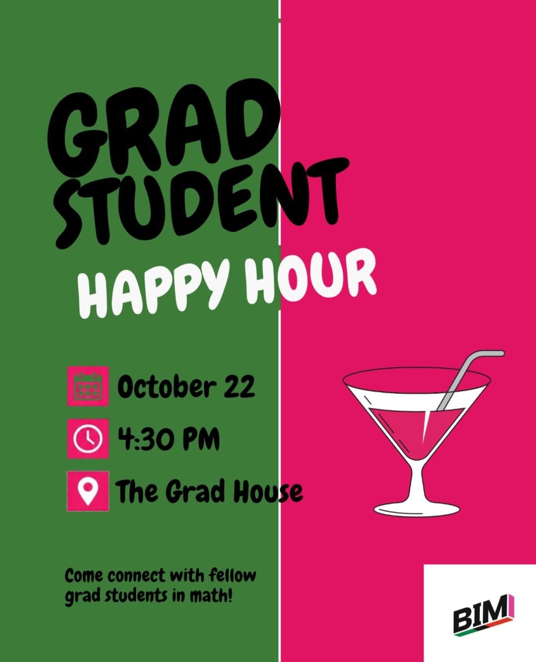 Grad Student Happy Hour