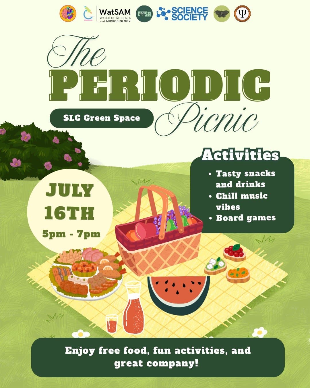 The Periodic Picnic