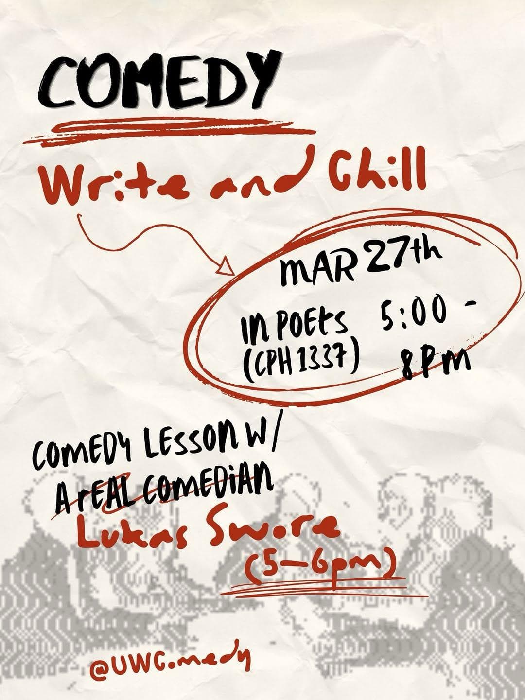 Comedy Write and Chill