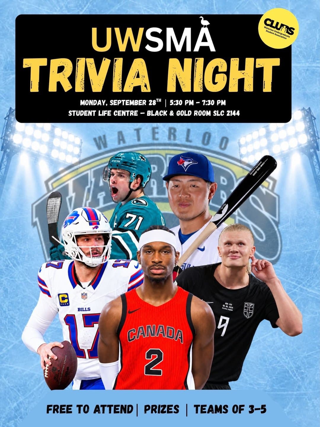 UWSMA Sports Trivia Night