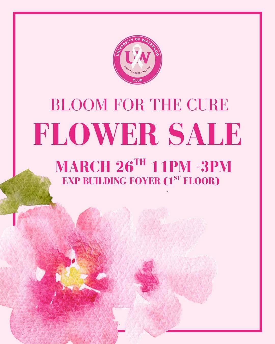 Bloom For the Cure Flower Sale
