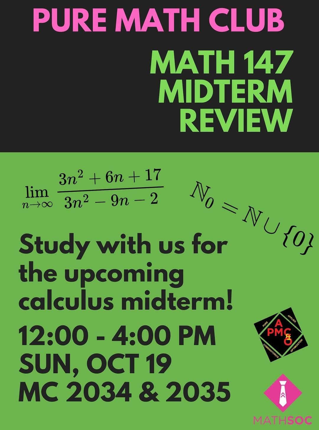 Math 147 Midterm Review