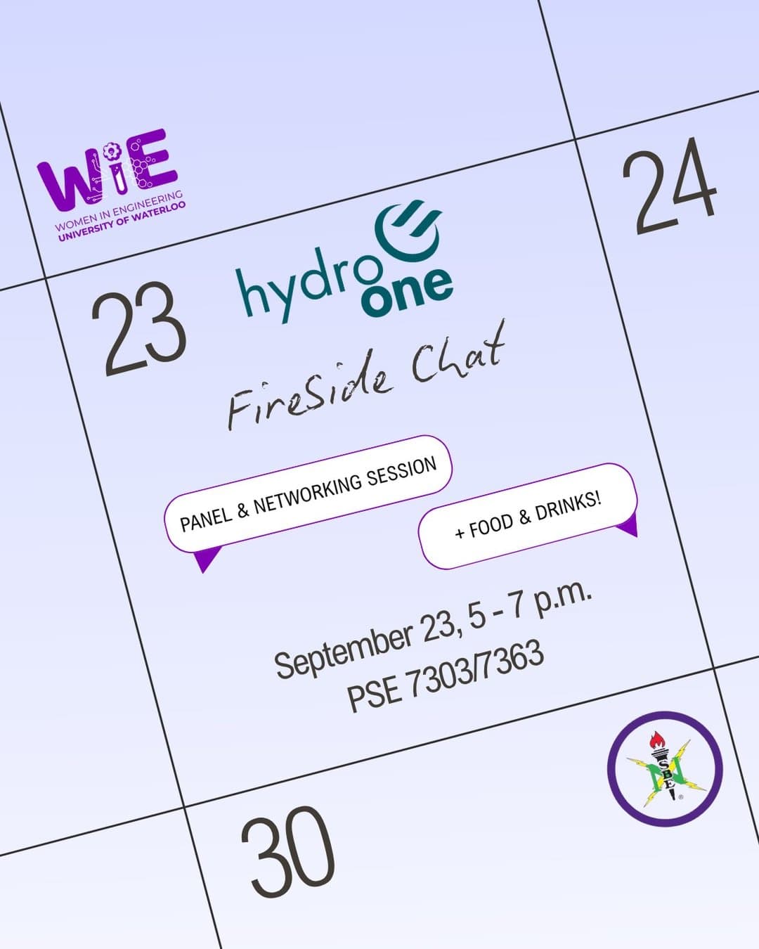 WiE x NSBE Fireside Chat With Hydro One
