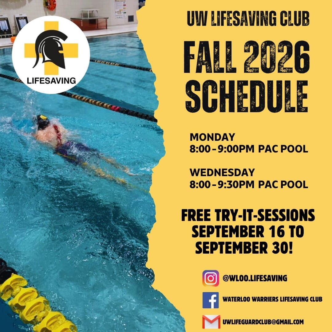 UW Lifesaving Club Practices