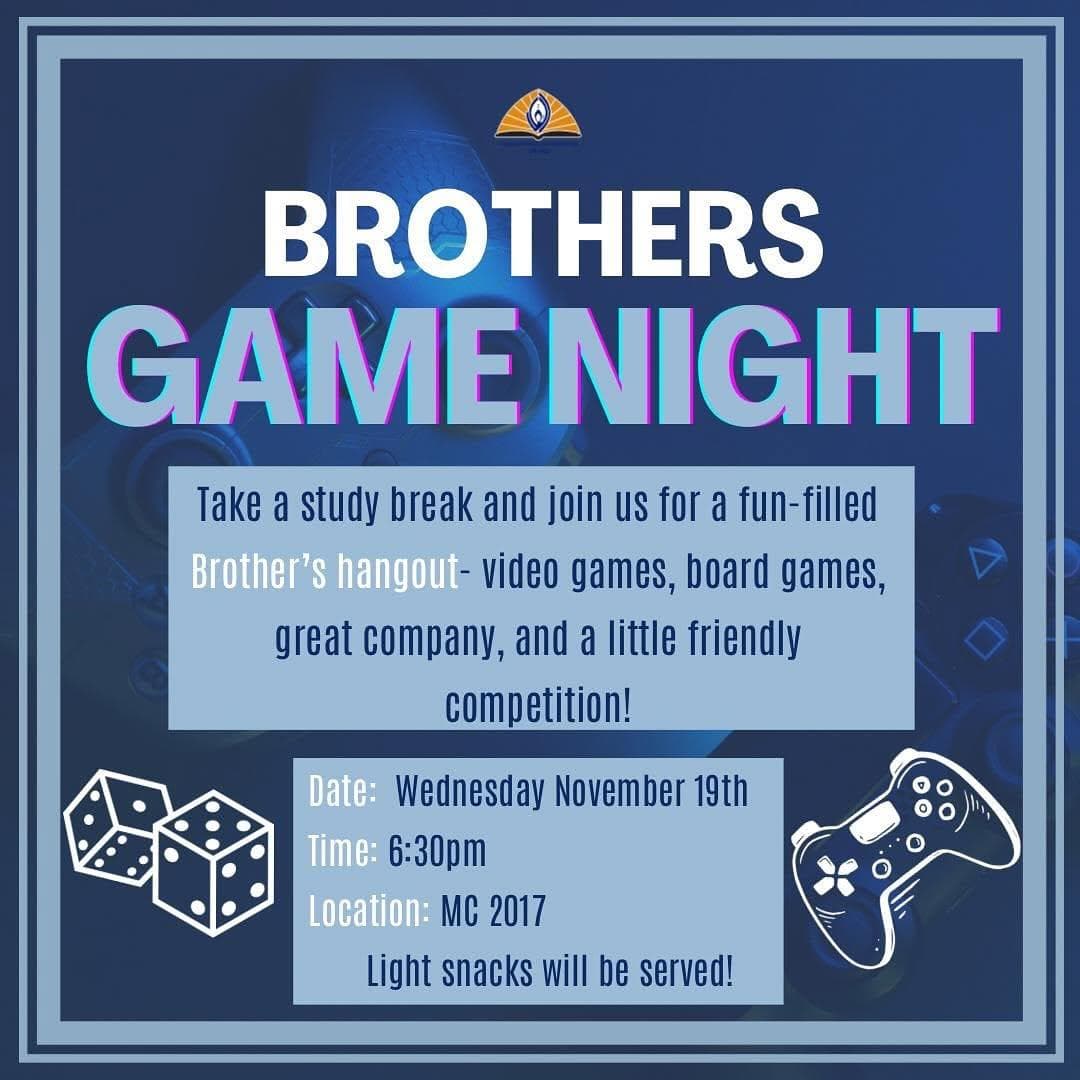 Brothers Game Night