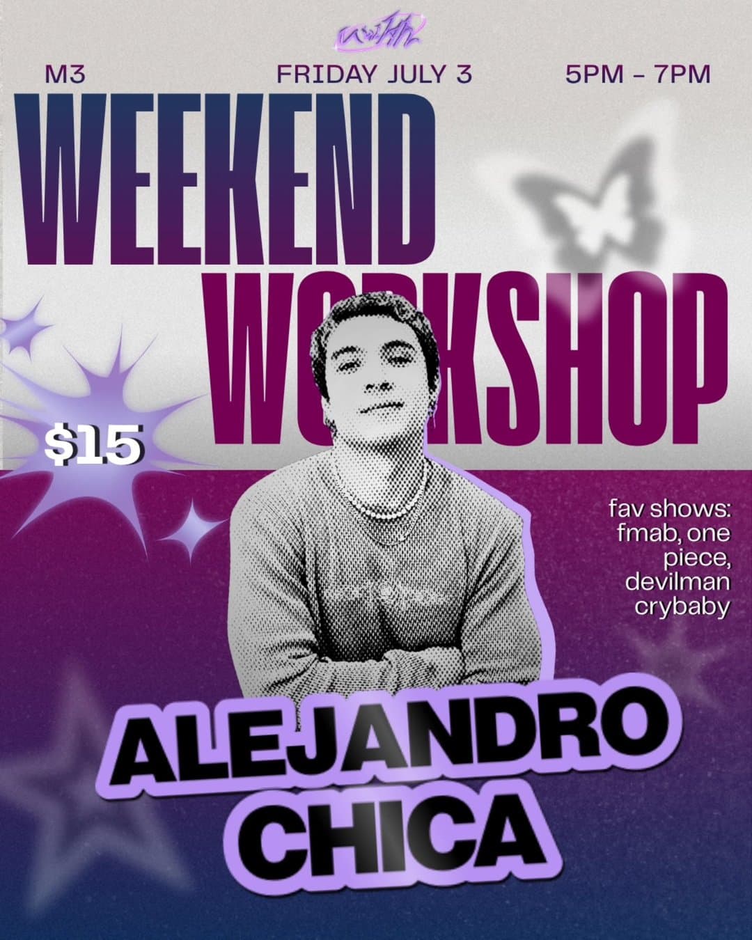 Weekend Workshop: Alejandro Chica