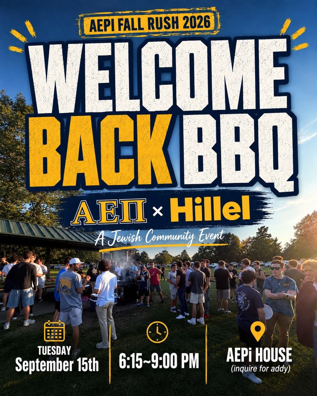 Welcome Back BBQ