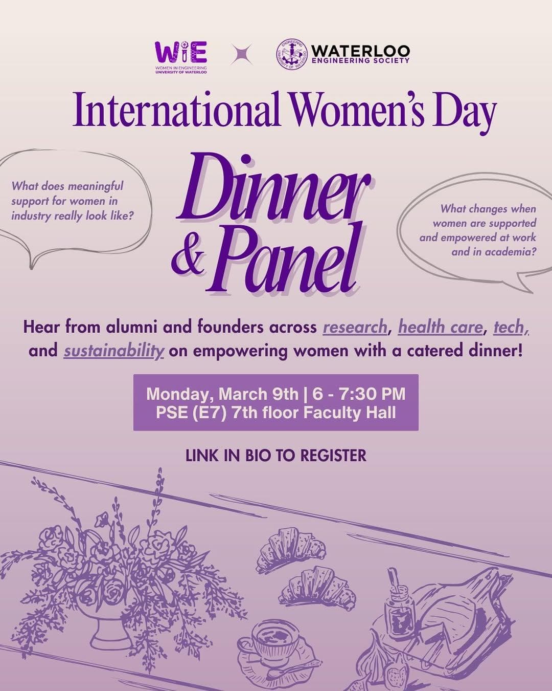 International Women's Day Dinner & Panel