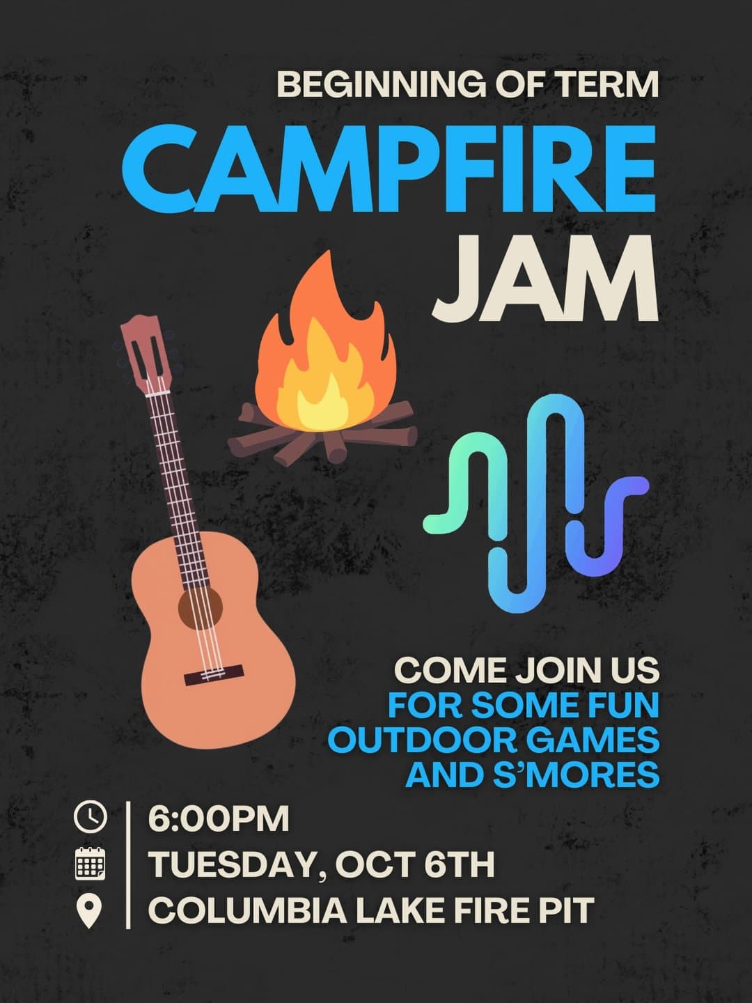 Beginning Of Term Campfire Jam