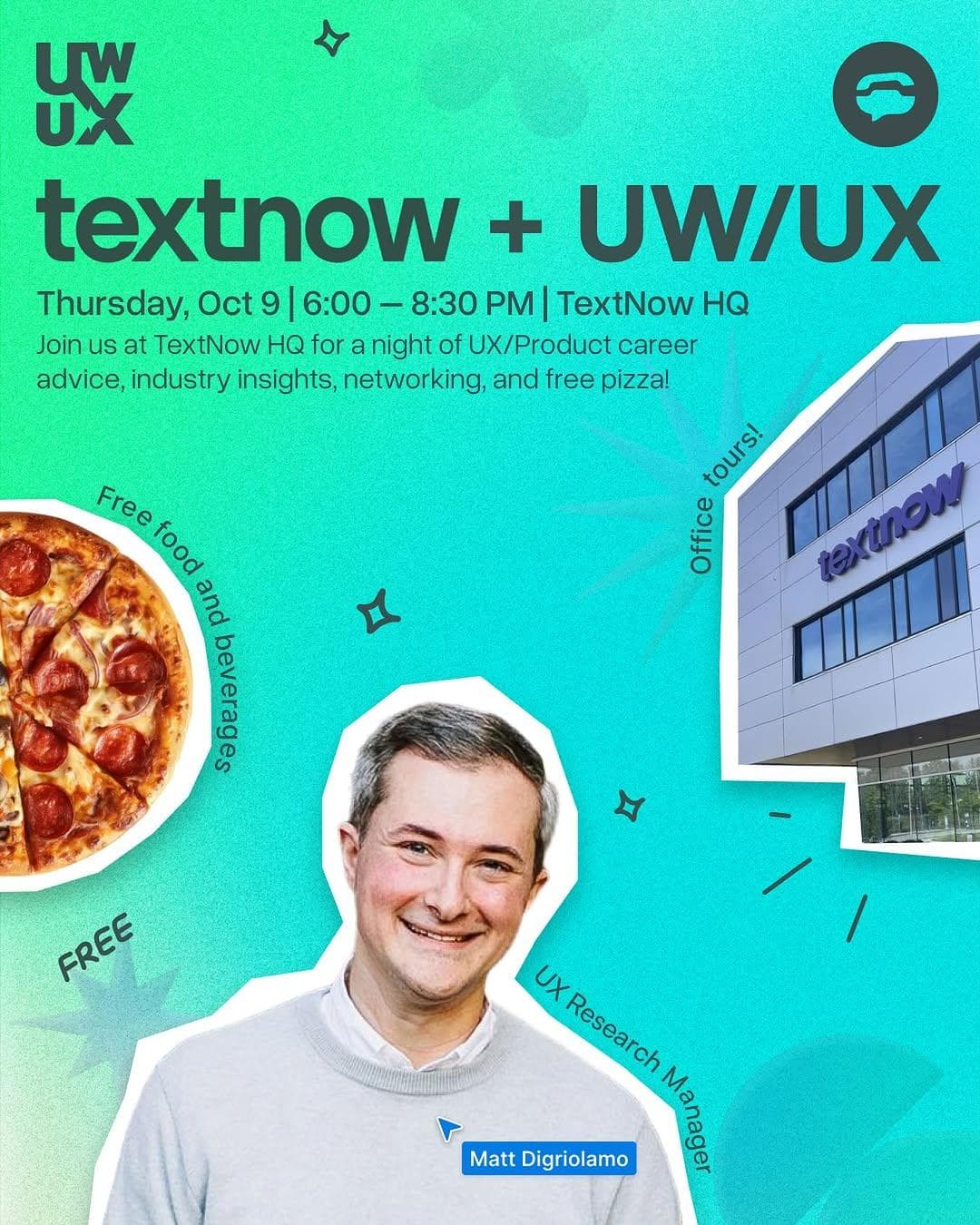TextNow + UW/UX