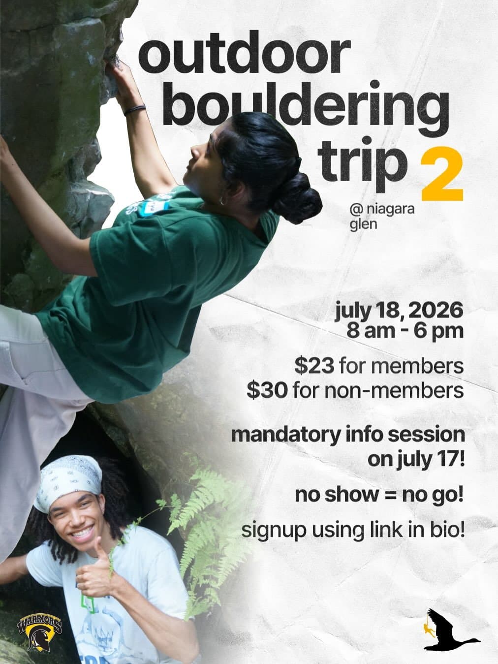 Outdoor Bouldering Trip 2
