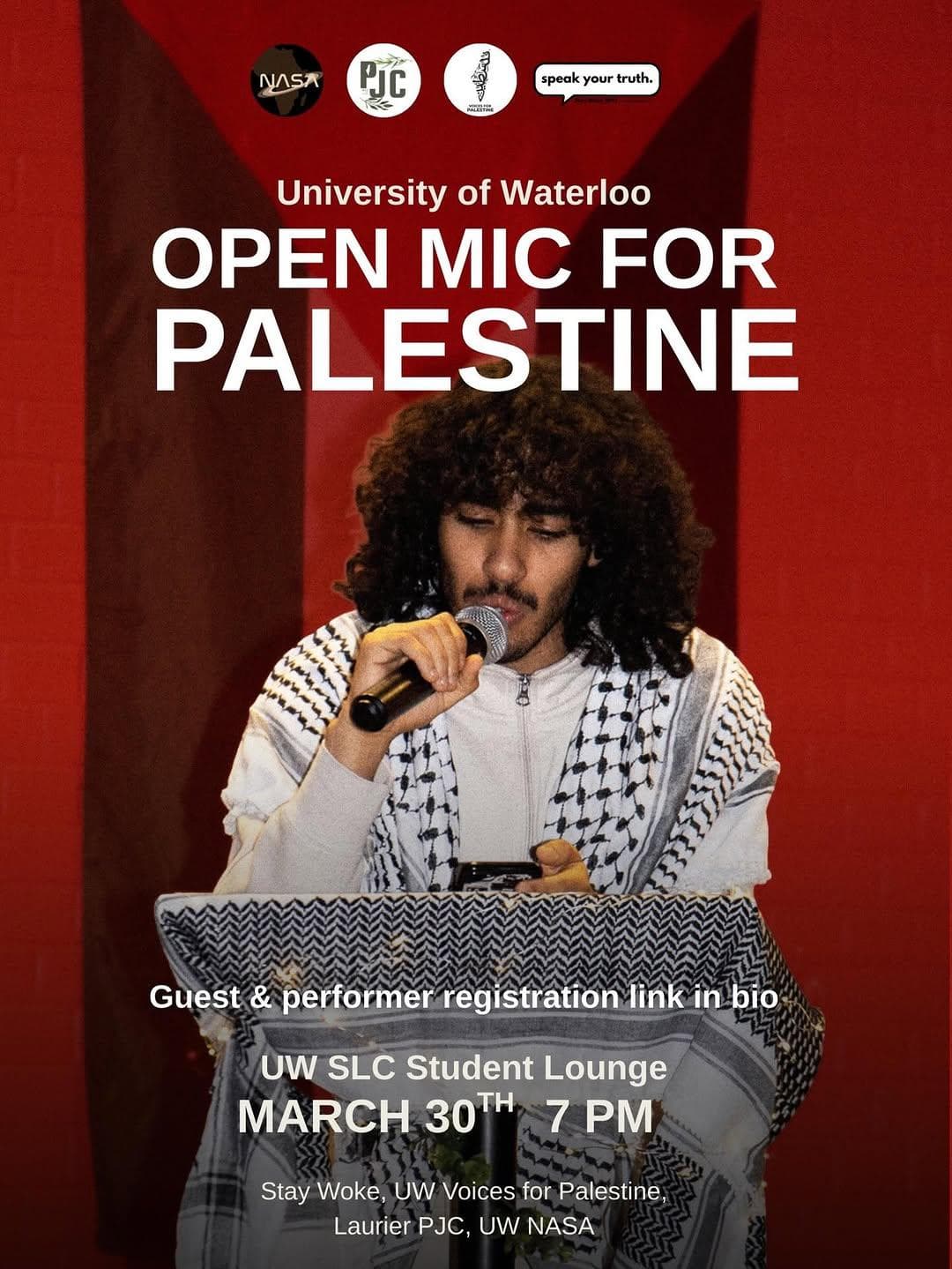 Open Mic for Palestine