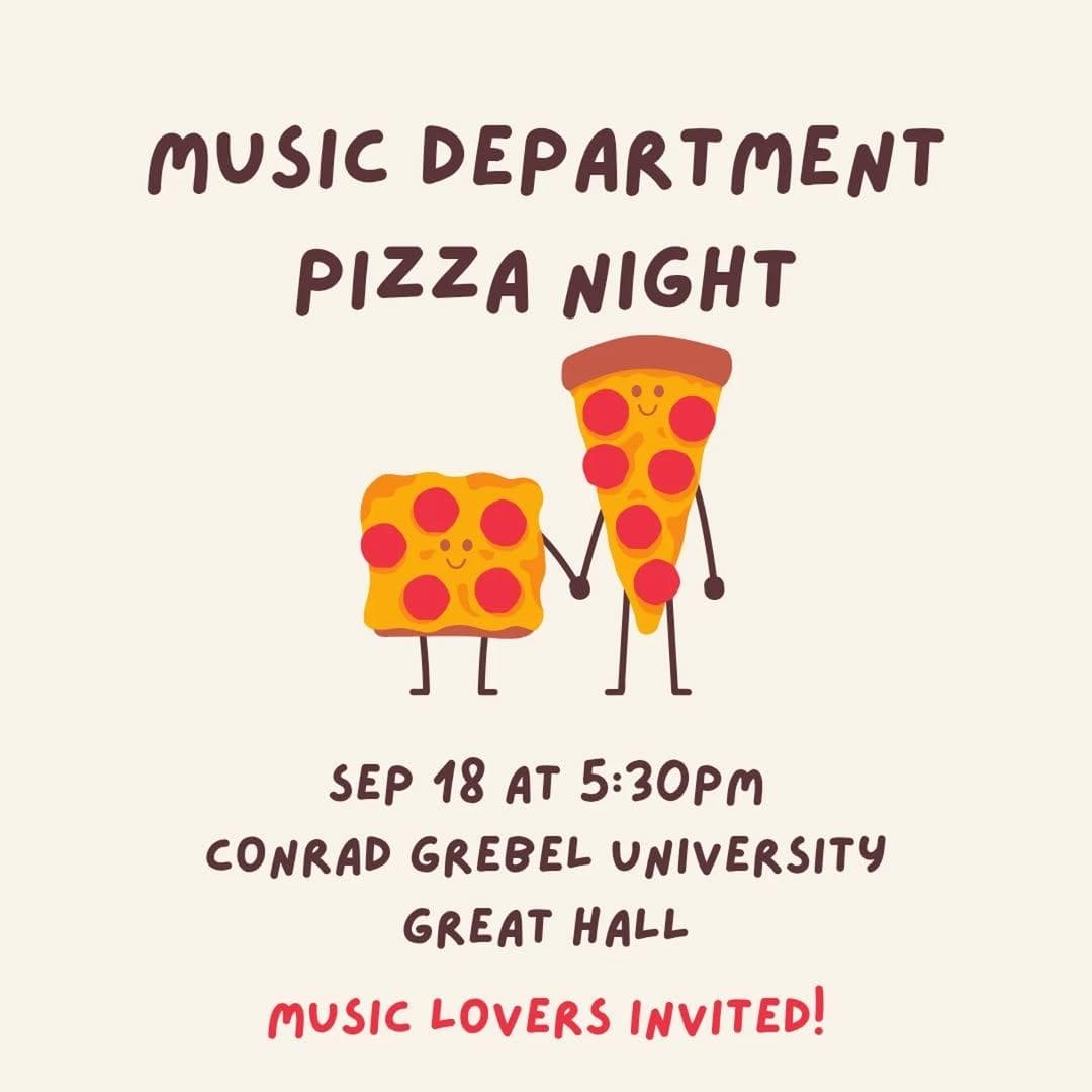 Music Department Pizza Night