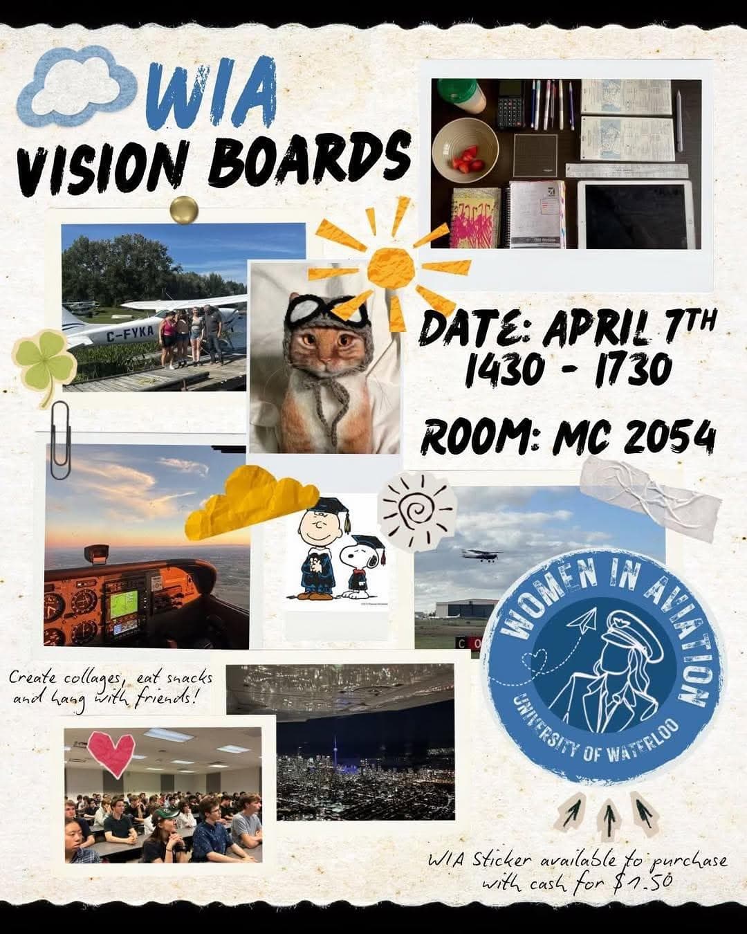 WIA End Of Term Collages And Vision Boards