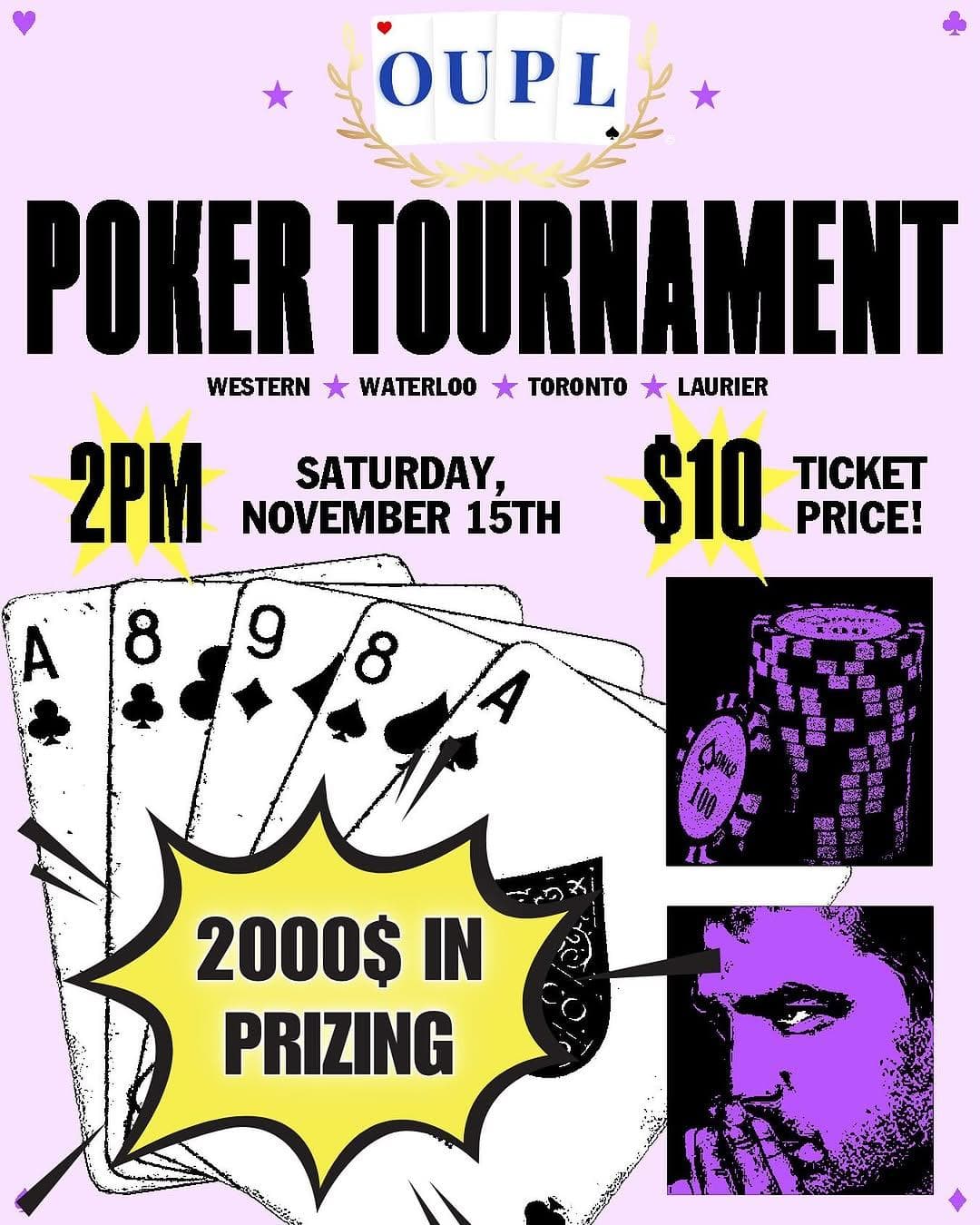 Ontario University Poker League Fall Tournament