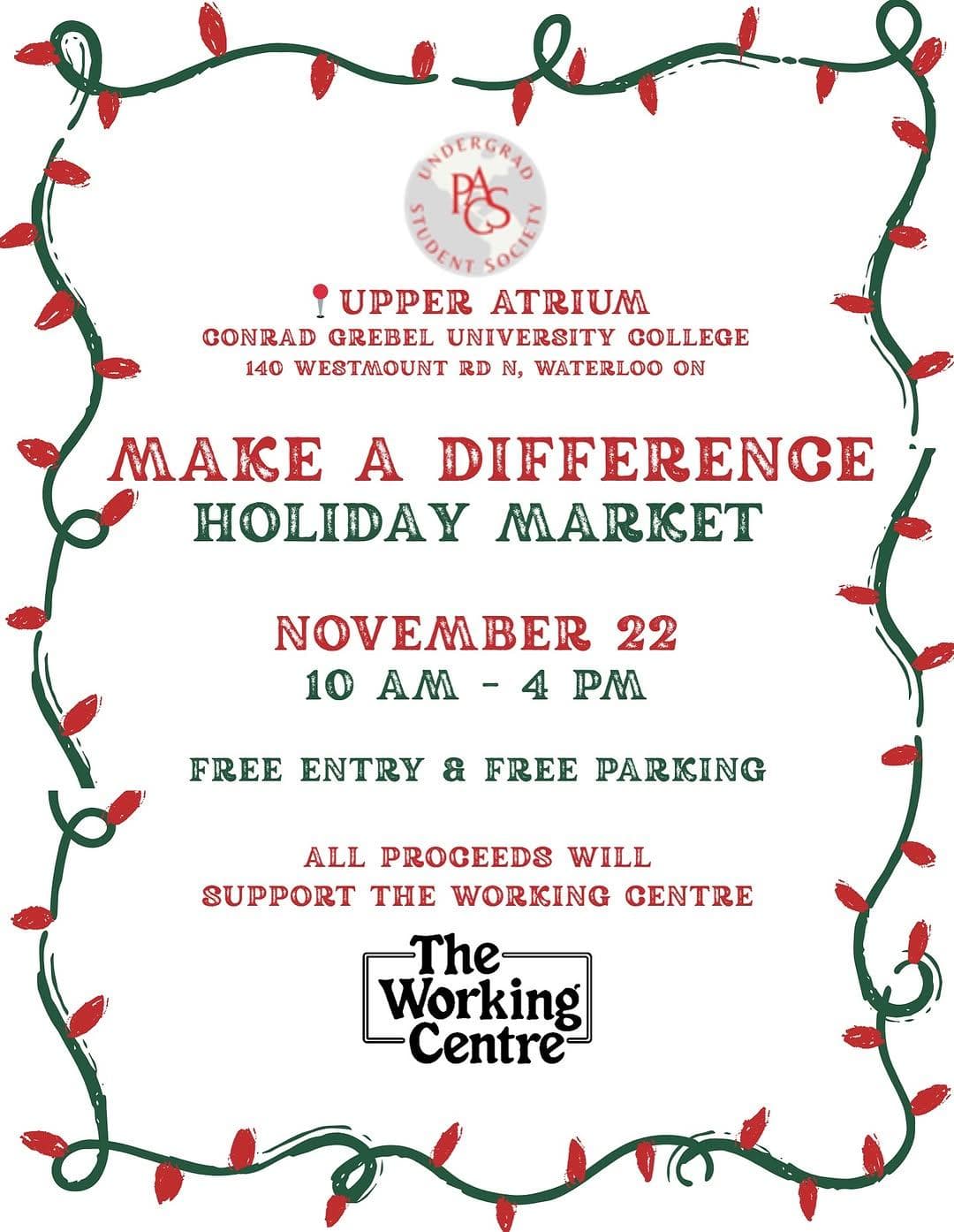 Make A Difference Holiday Market