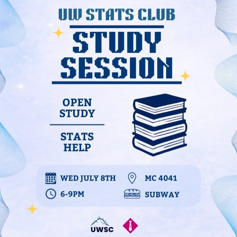 UW Stats Club Study Session