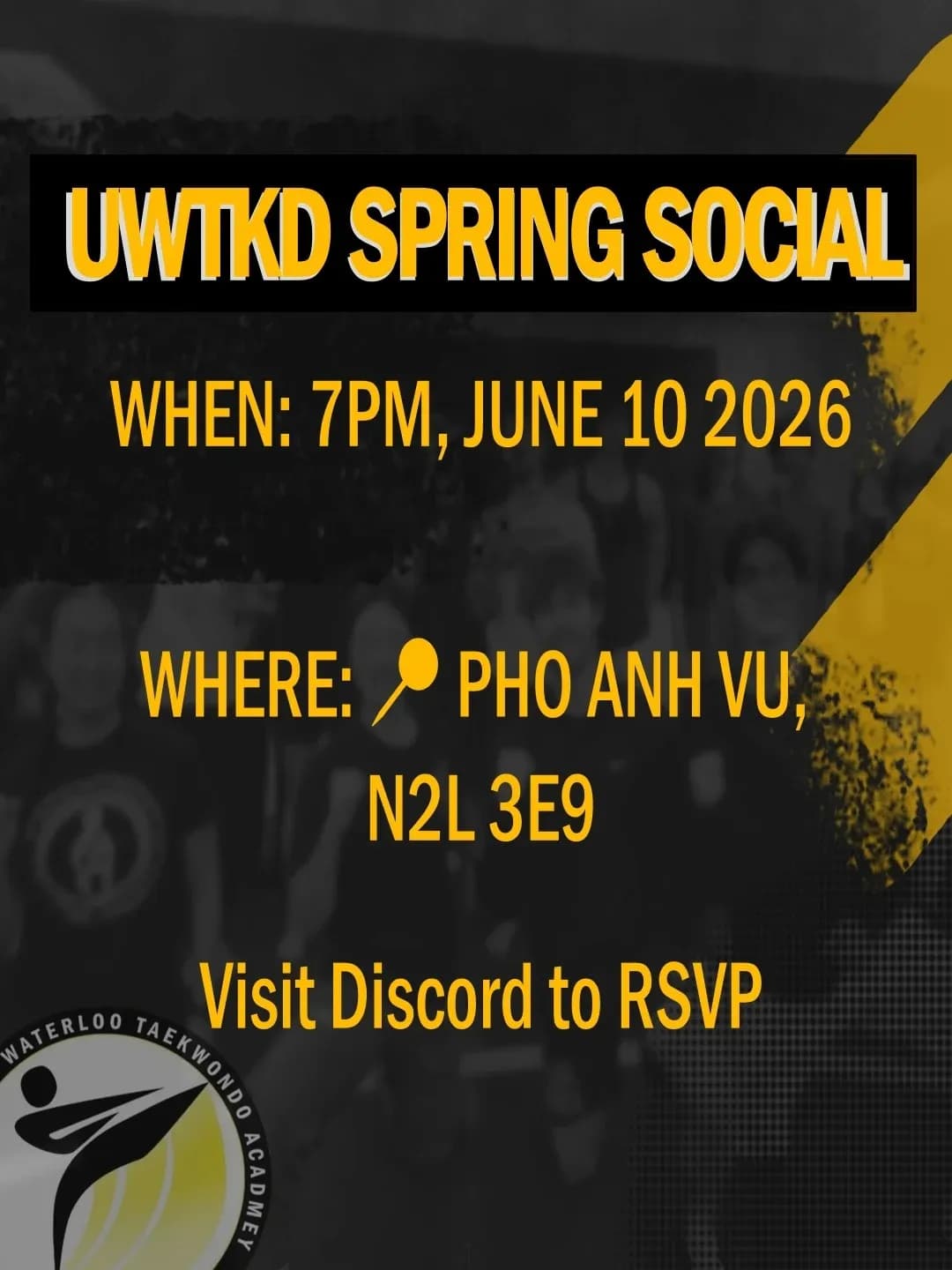 UWTKD Spring Social