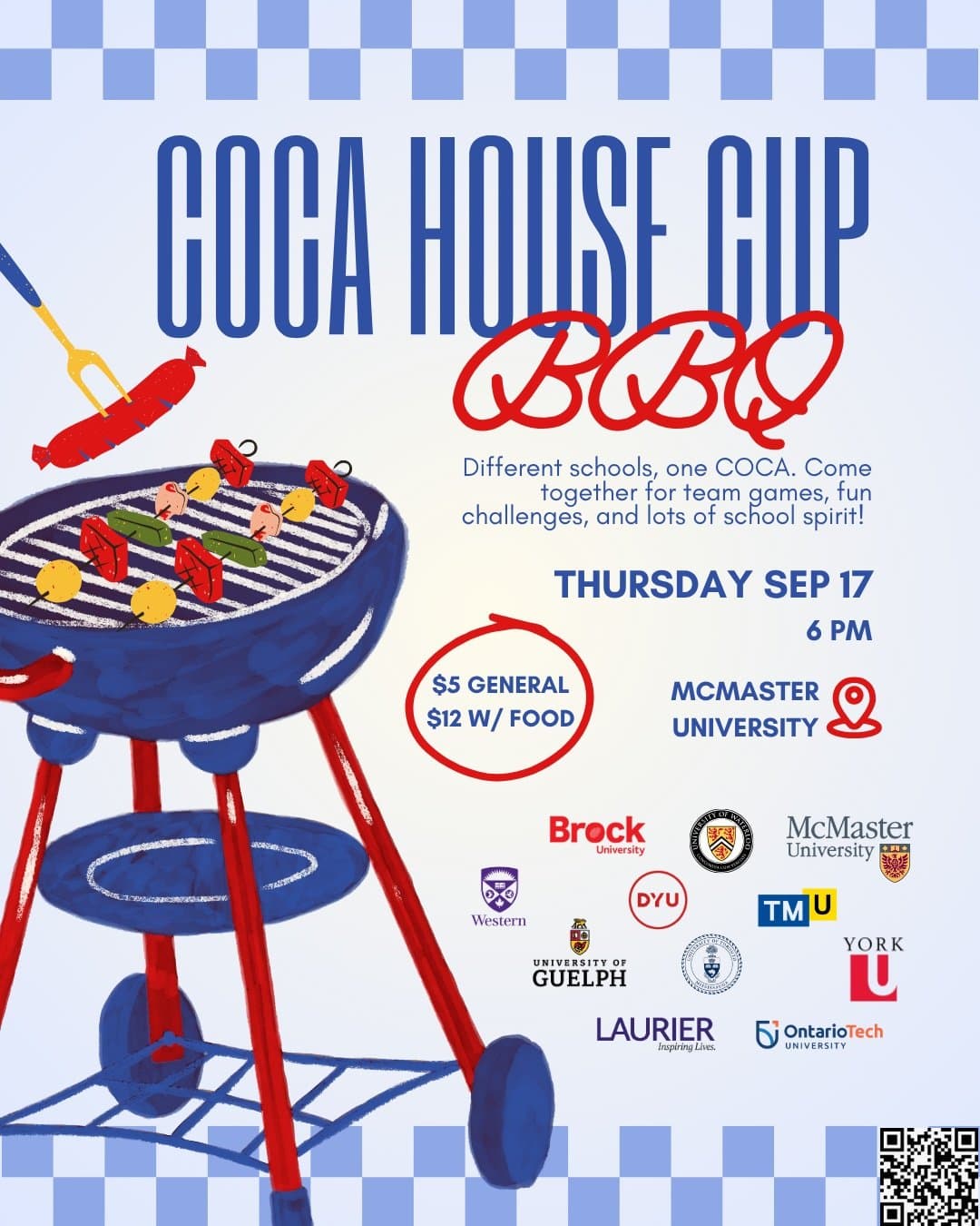 COCA House Cup BBQ at 6:00 PM