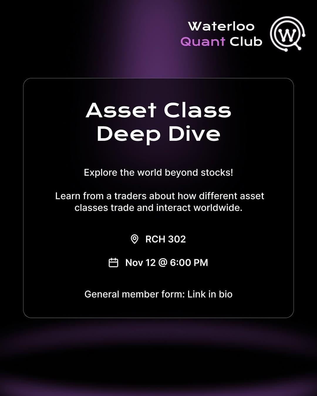 Asset Class Deep Dive