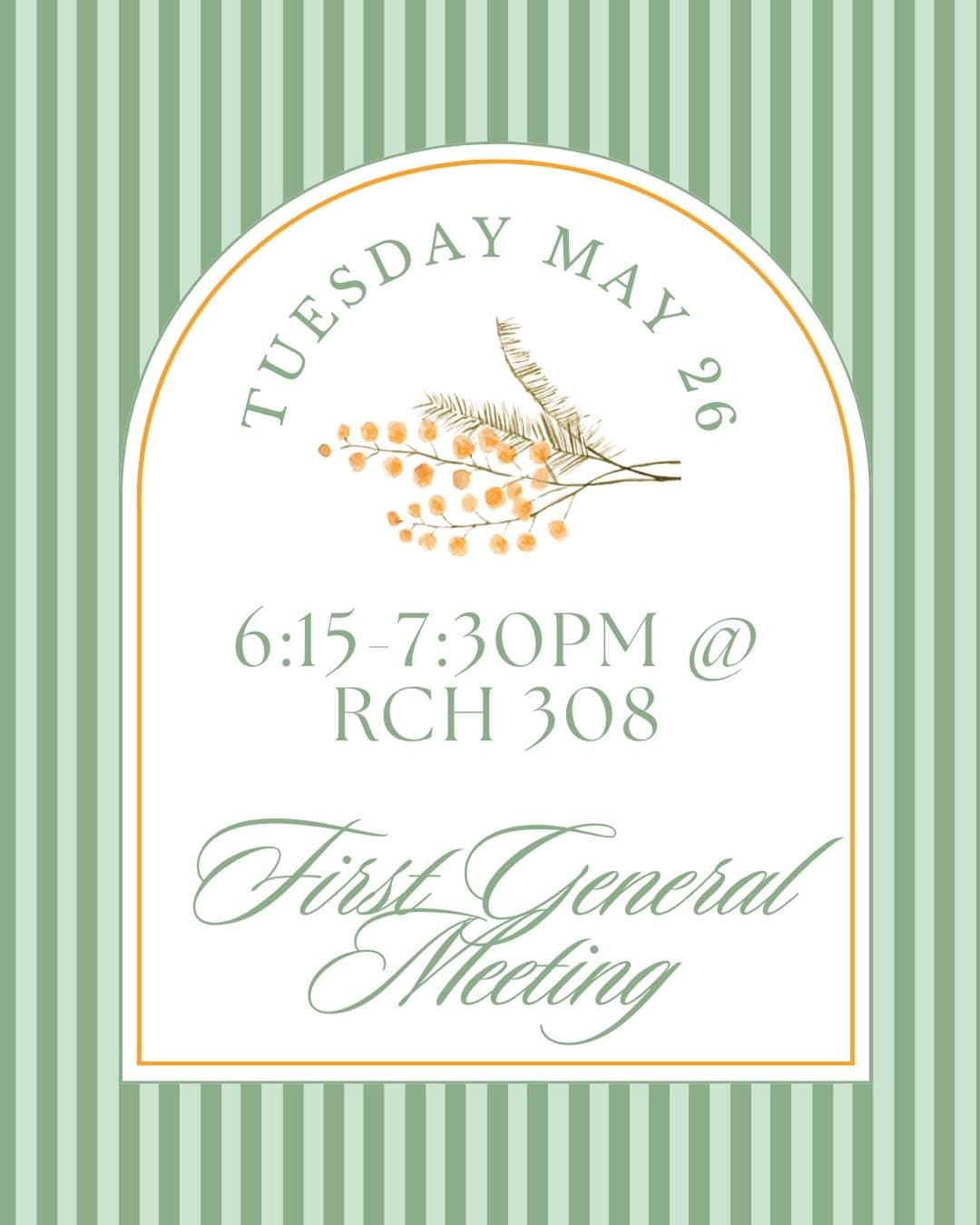 First General Meeting