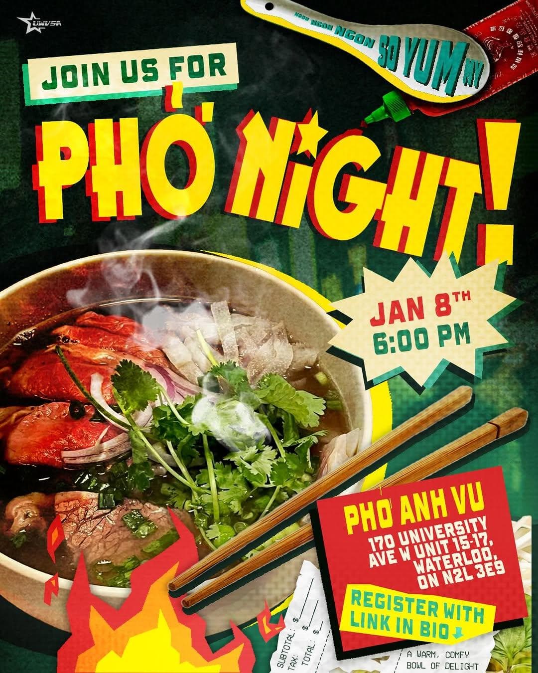Pho Night With UWVSA