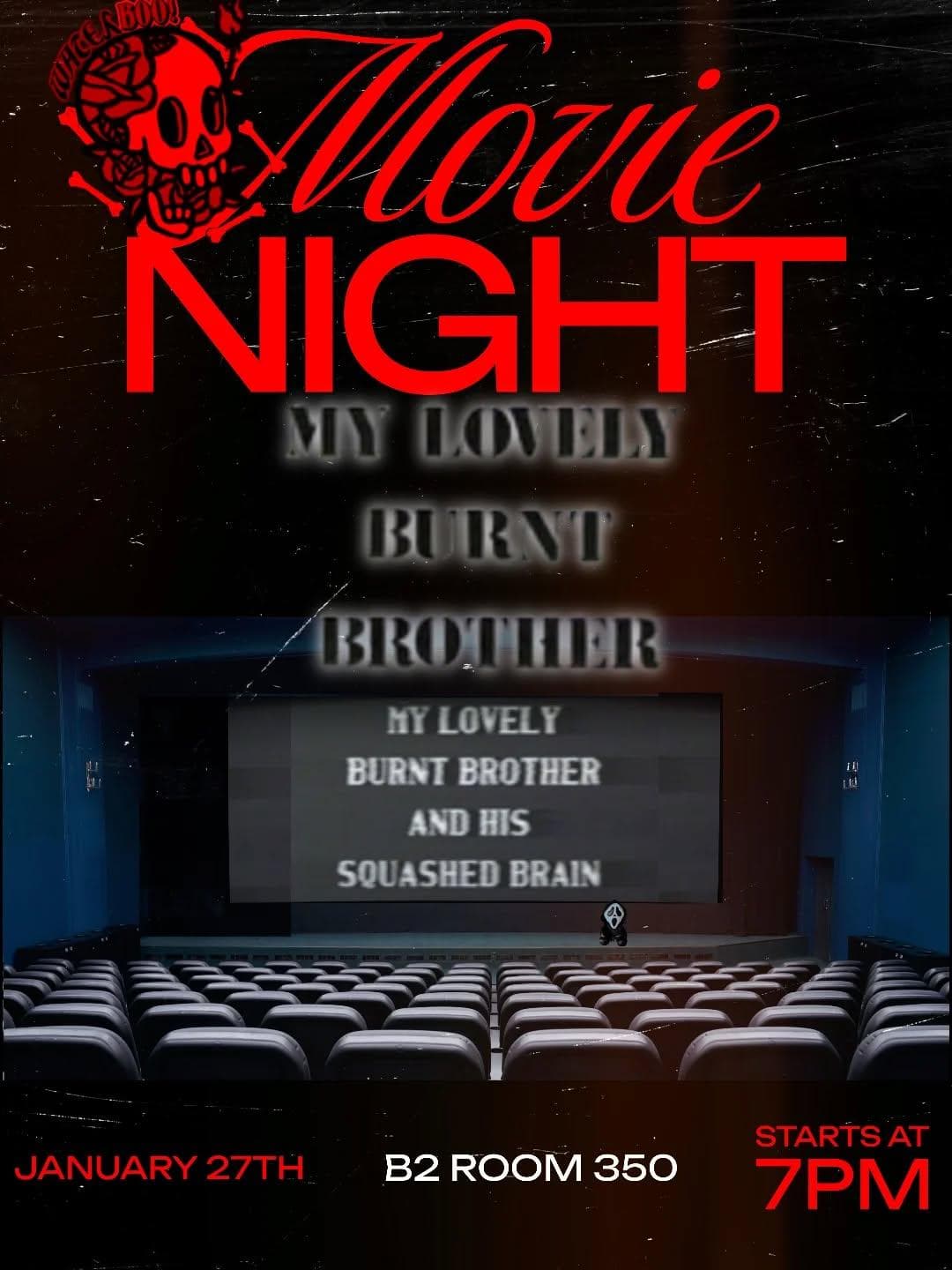 Movie Night: My Lovely Burnt Brother And His Squashed Brain