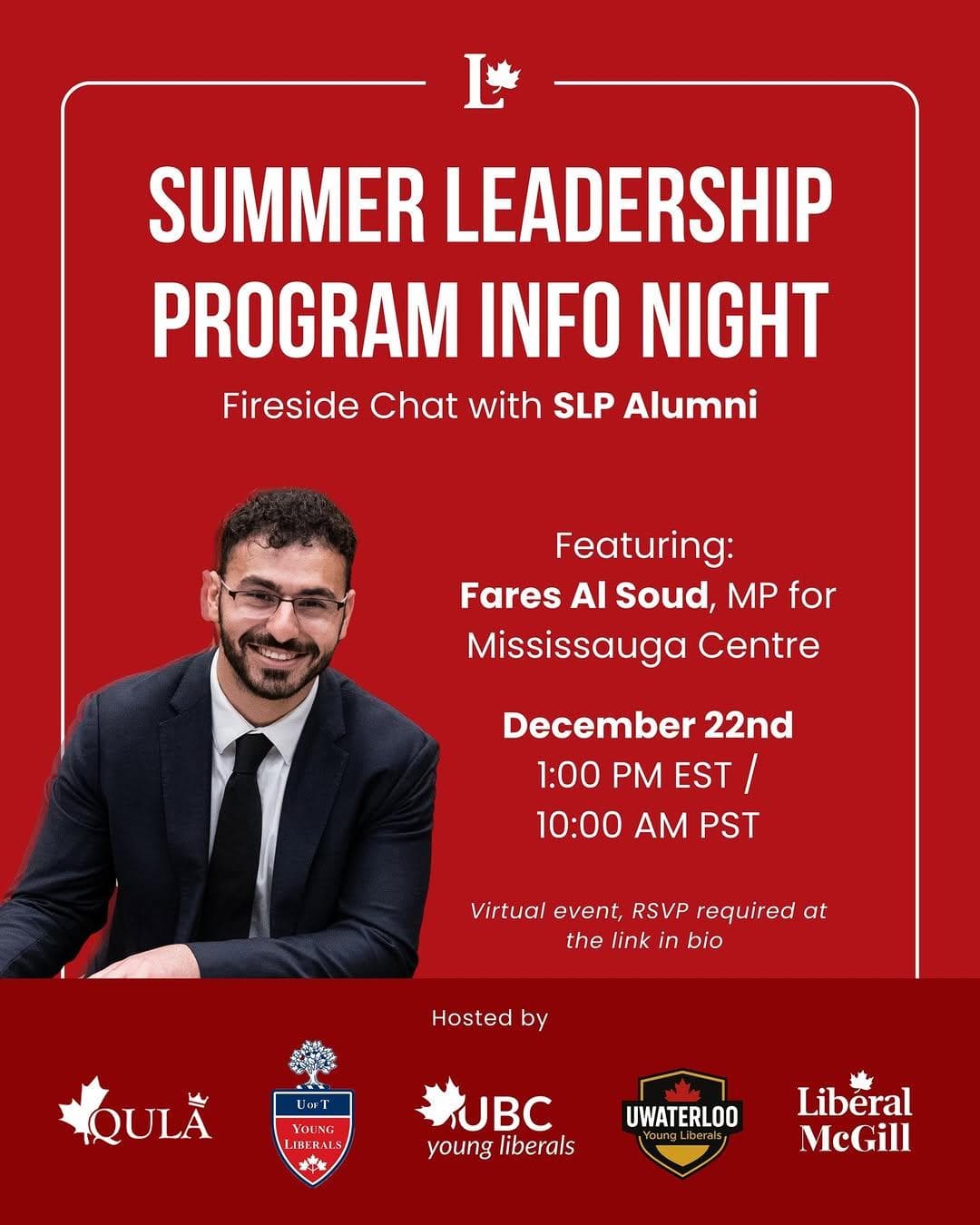 Summer Leadership Program Info Night