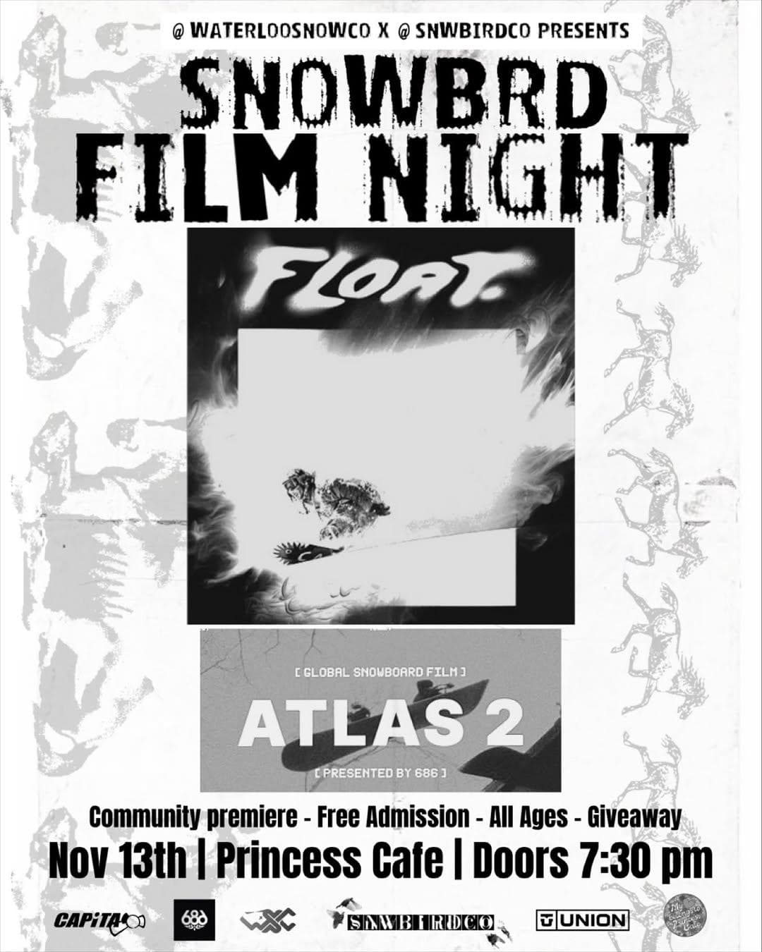 Snowboard Film Night