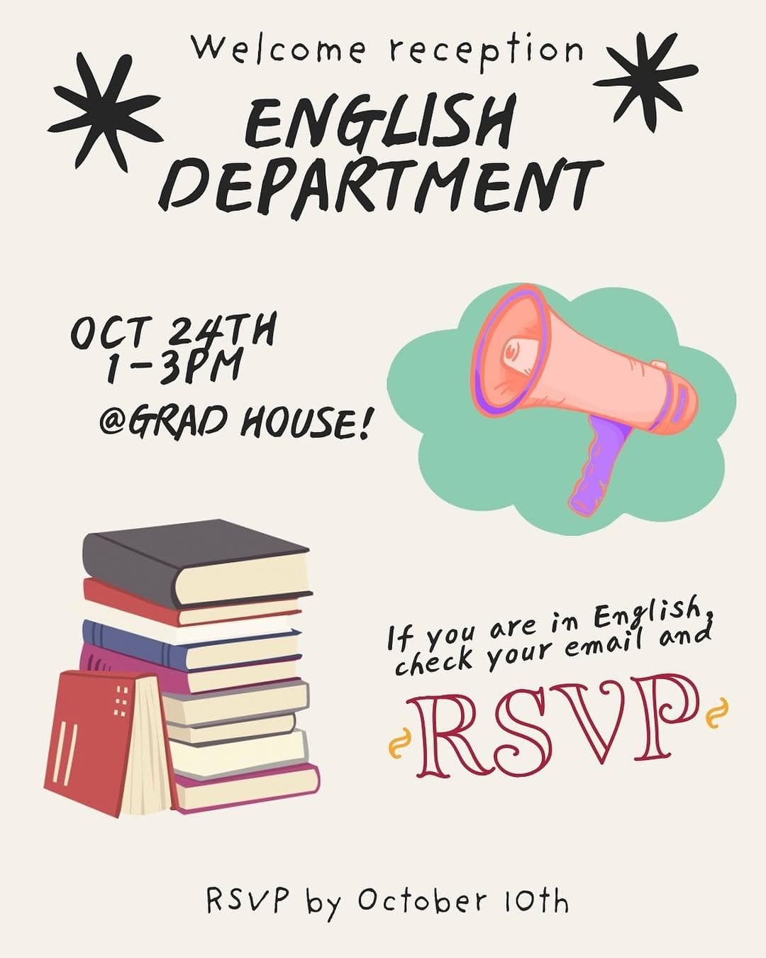 Department Welcome Reception