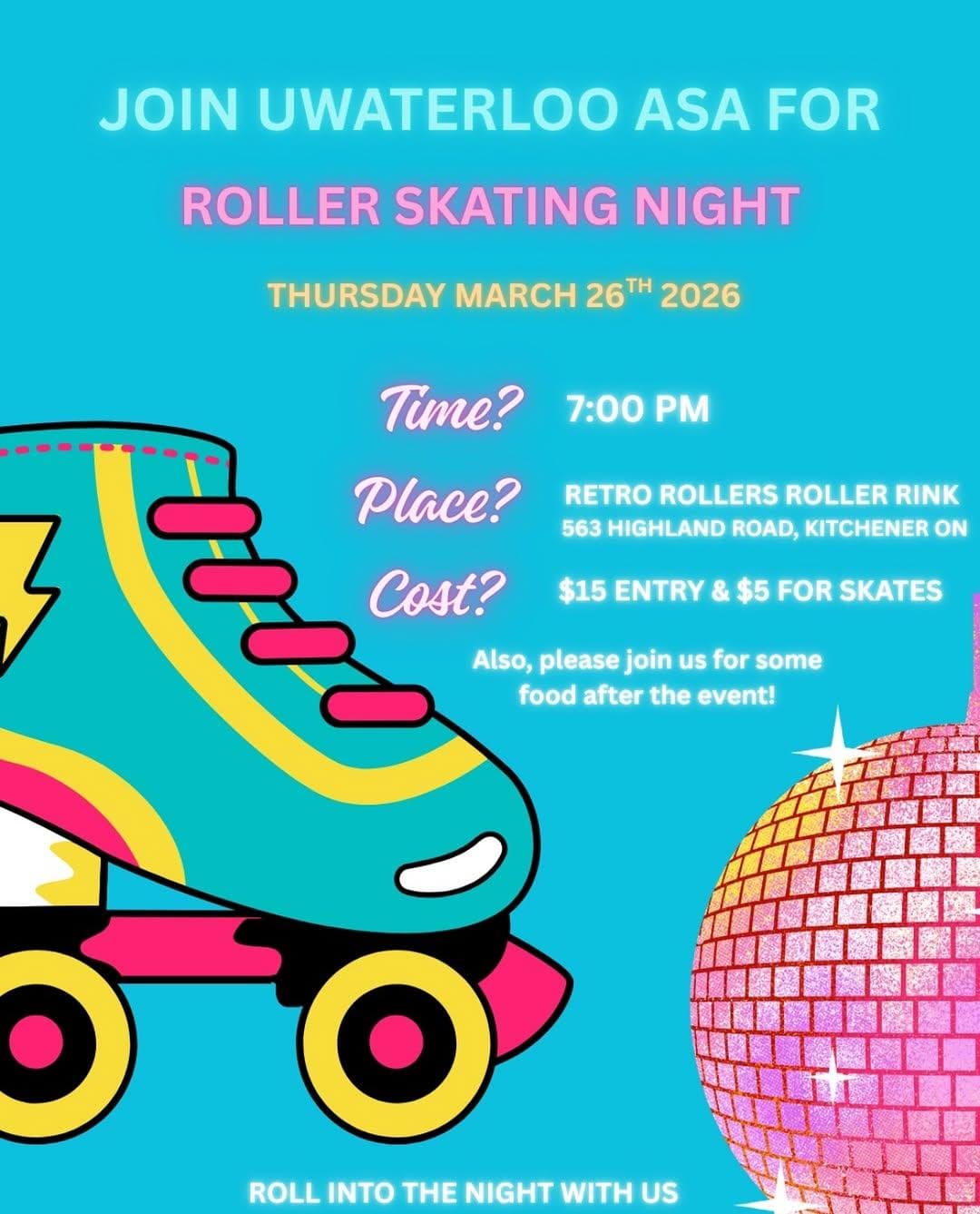 UW ASA Roller Skating Night