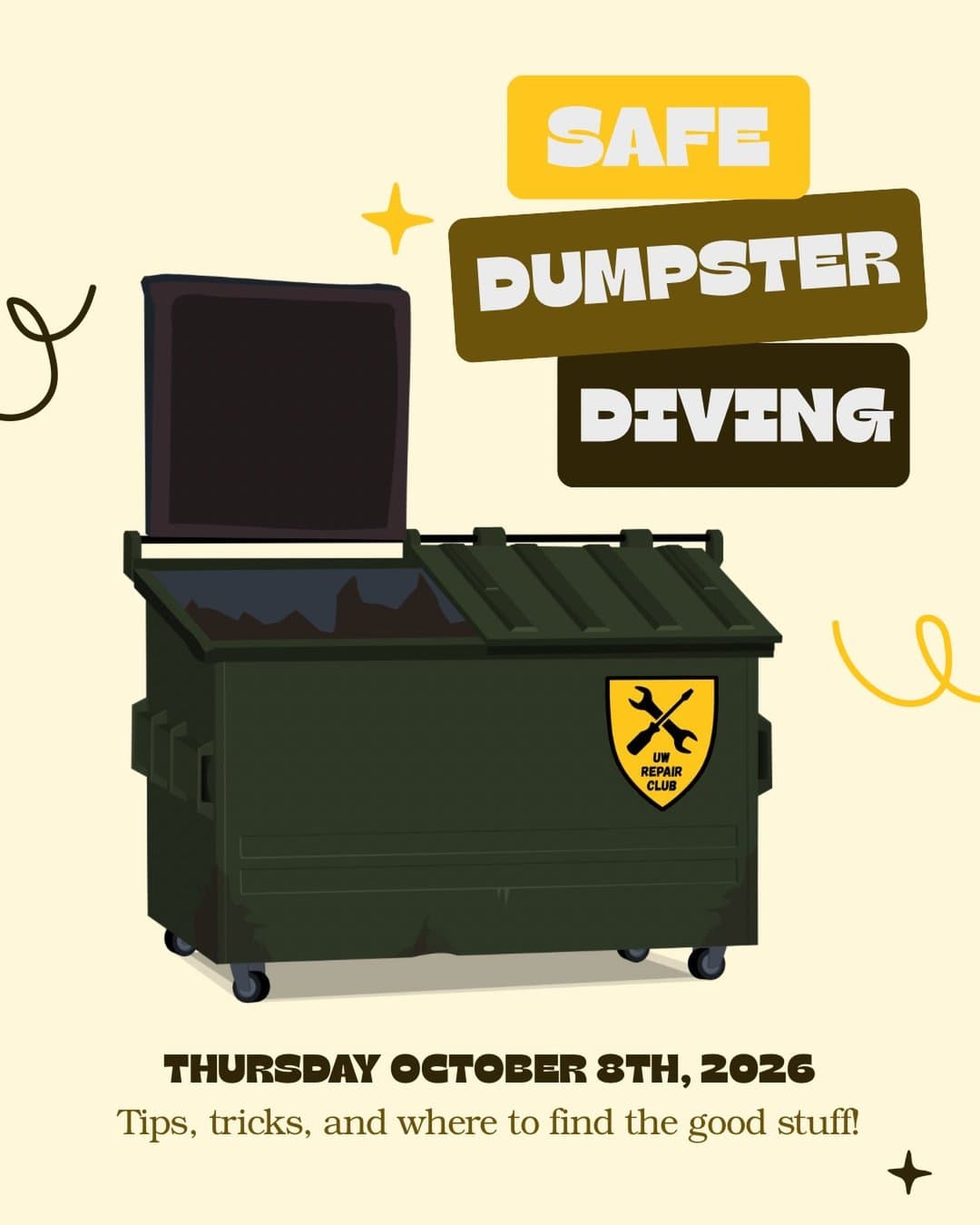 Safe Dumpster Diving Workshop