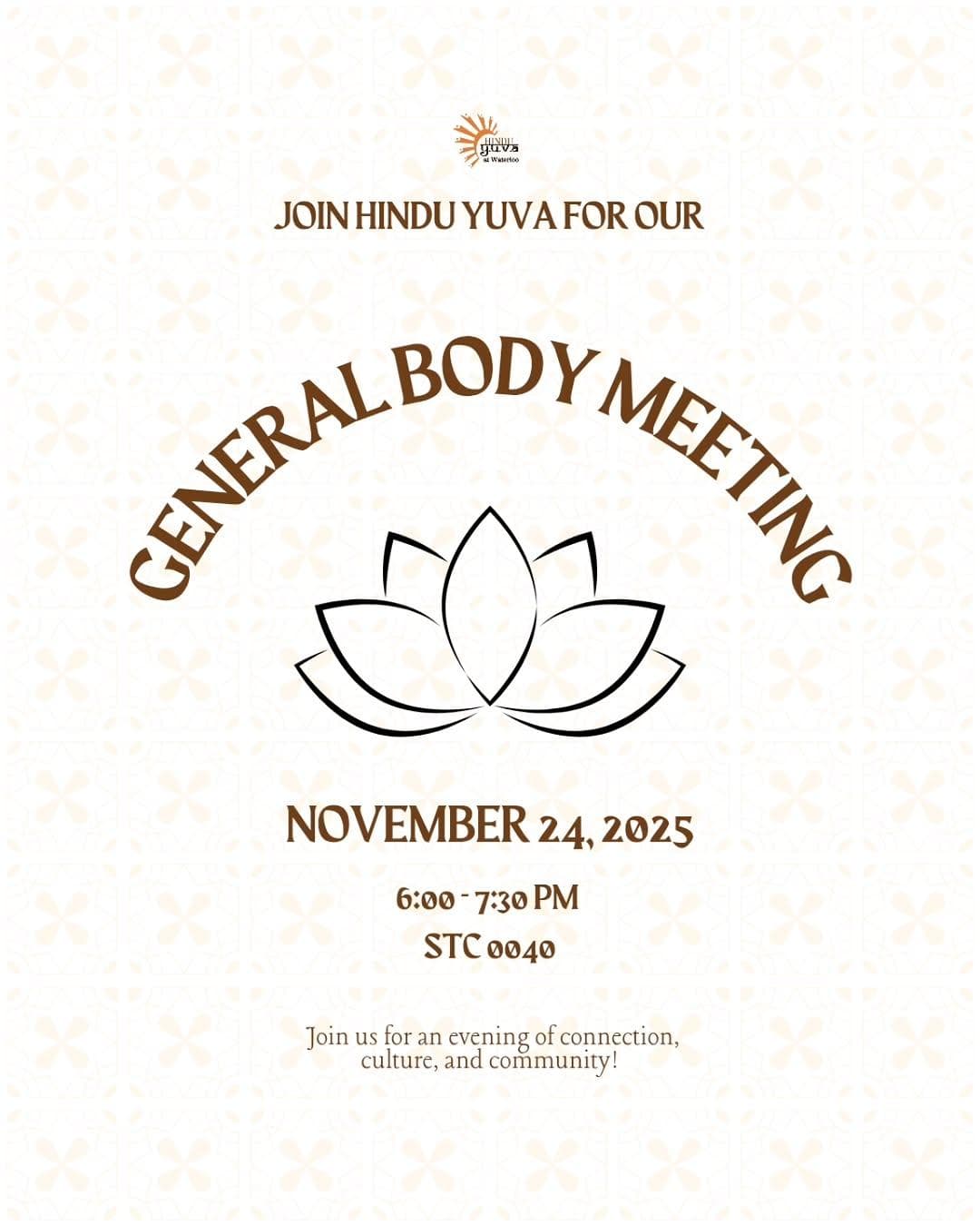 General Body Meeting