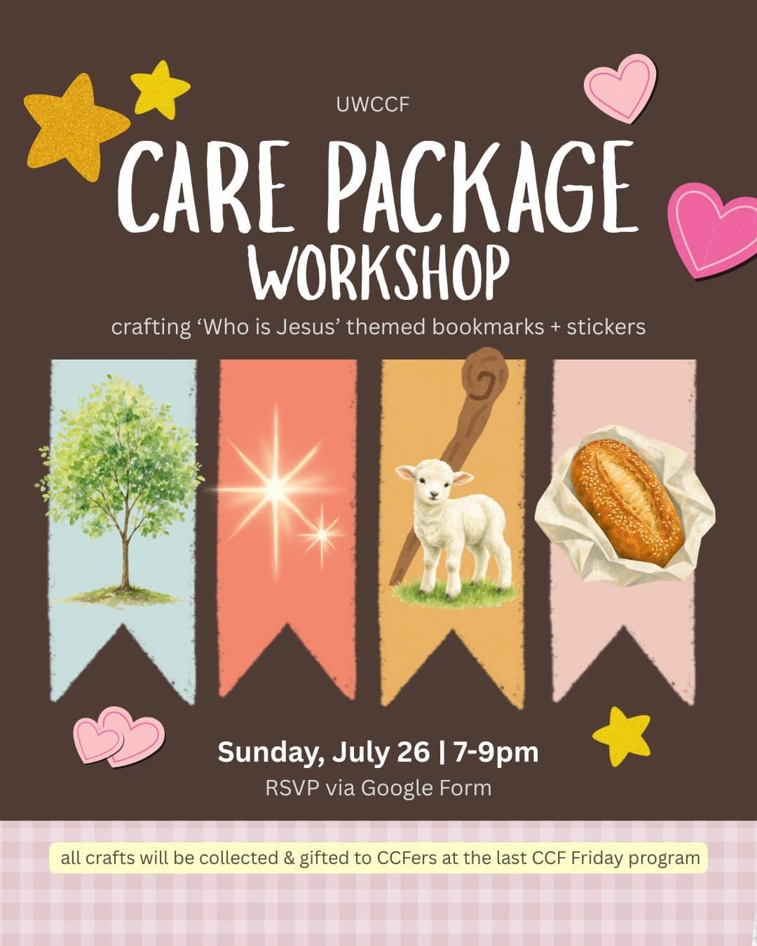 Spring 2026 Care Package Workshop W/ Care Ministry