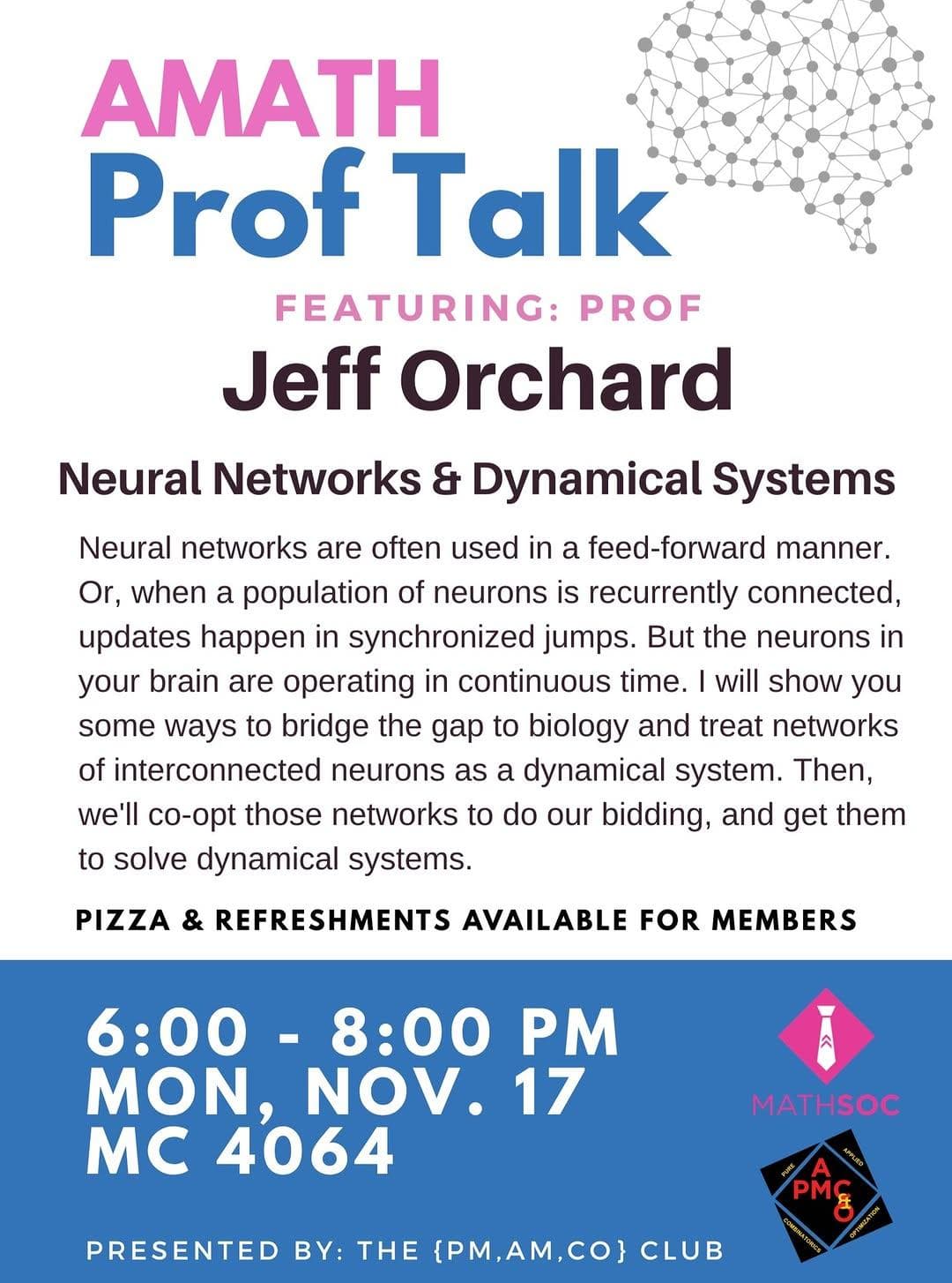 AMATH Prof Talk