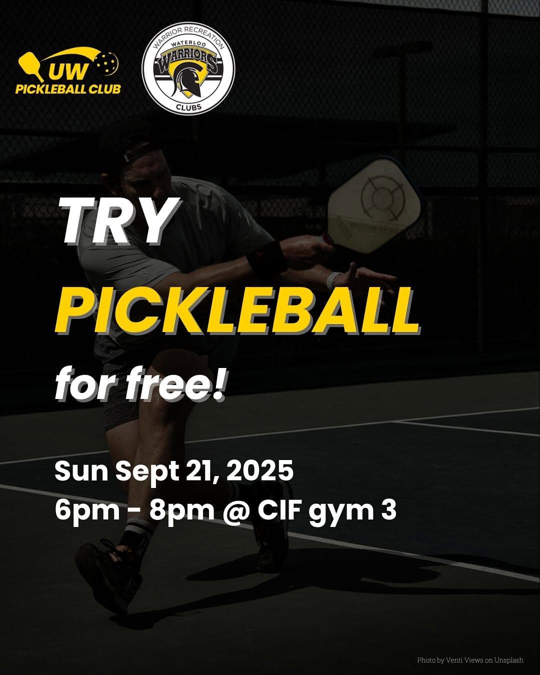 Try Pickleball for Free!