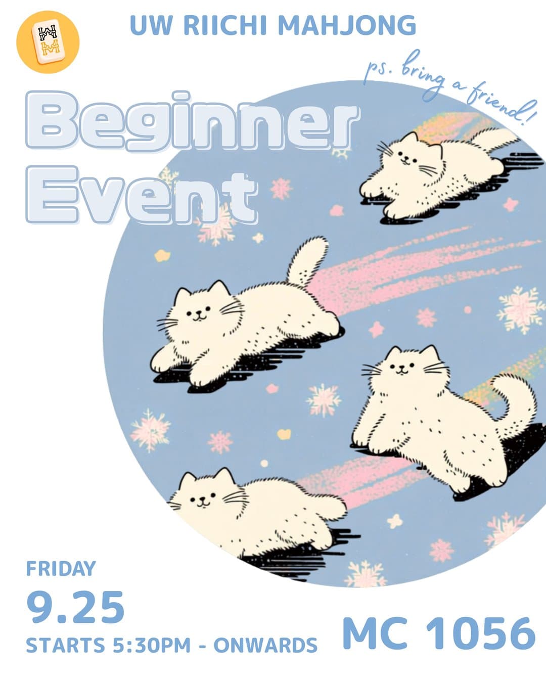 Riichi Mahjong Club: Beginner Event
